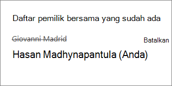Hapus Co Owner dari Staff Notebook