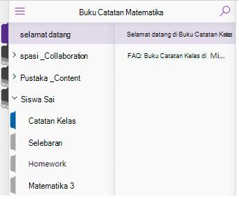 Selamat Datang, Ruang Kolaborasi, dan Pustaka Konten