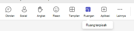 Ruang terpisah