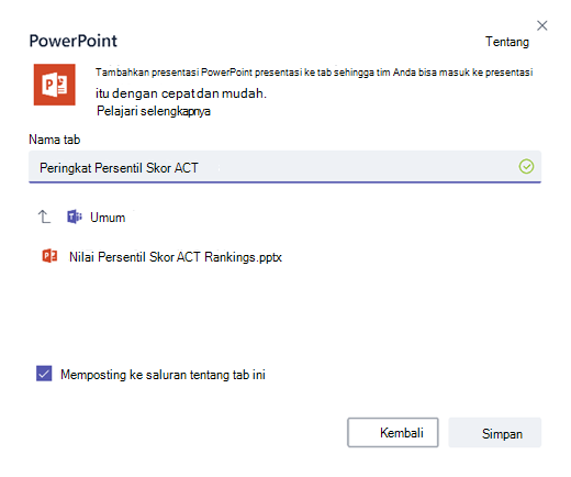 Tambahkan aplikasi