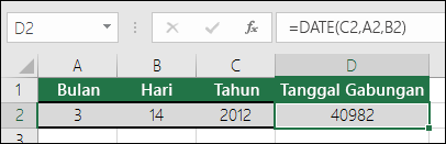 Contoh fungsi DATE 1