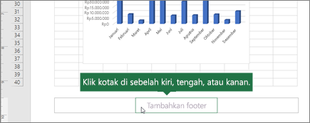 Tambahkan Footer
