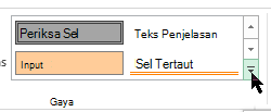 Tombol lainnya di galeri Gaya