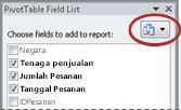 Tombol Tampilan Daftar Bidang PivotTable