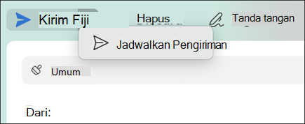 Jadwalkan Pengiriman