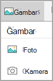 Menu gambar