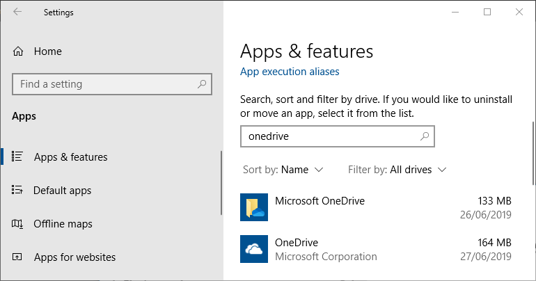 Pengaturan Aplikasi OneDrive di Windows