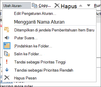 Opsi Ubah aturan