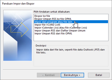 panduan impor dan ekspor - impor dari program atau file lain