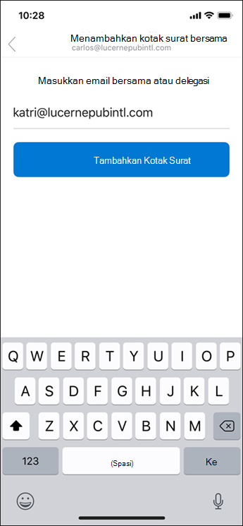 Masukkan alamat email Anda.