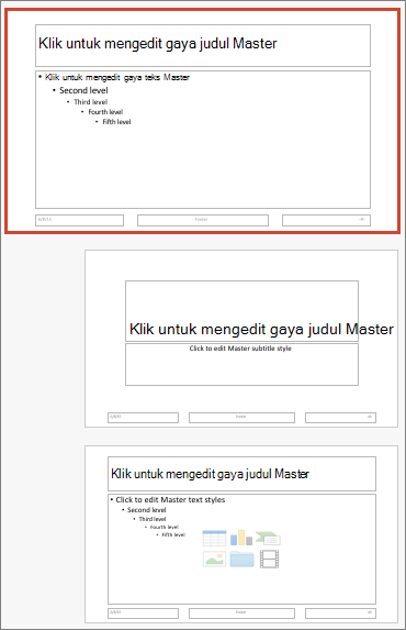 Master Slide PowerPoint untuk Mac