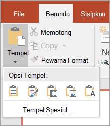Pilih Tempel Spesial