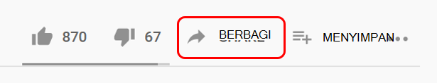 Berbagi di YouTube