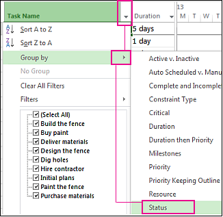 Group tasks image