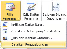 Batalkan gabungan surat