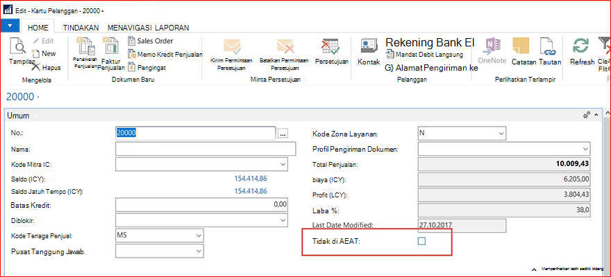Informasi SII tentang Kartu Pelanggan