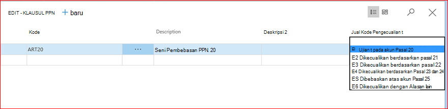 Informasi SII tentang klausul PPN
