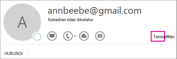 Pilih Tambahkan.