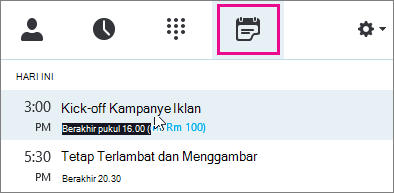 Tab Rapat dengan rapat