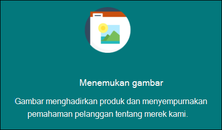 Pratinjau komponen web Teks dan Gambar.