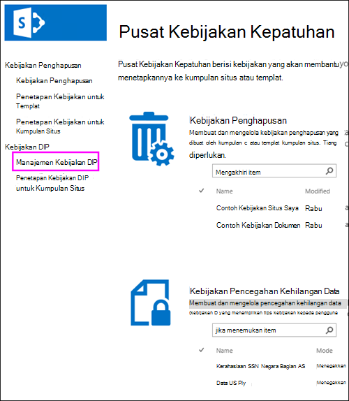 Opsi Manajemen Kebijakan