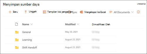 Cuplikan layar web pustaka Dokumen