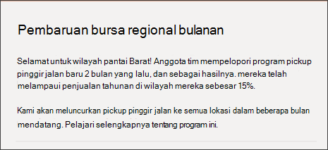 cuplikan layar komponen web teks