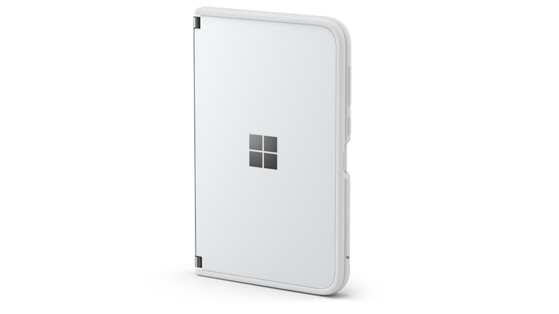 Surface Duo dengan bumper aktif