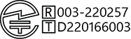 Model tanda TELEC 2079