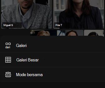Opsi tata letak video