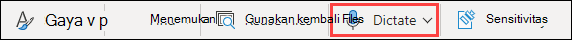 Pendiktean di Word untuk web