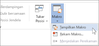 Perintah Tampilkan Makro