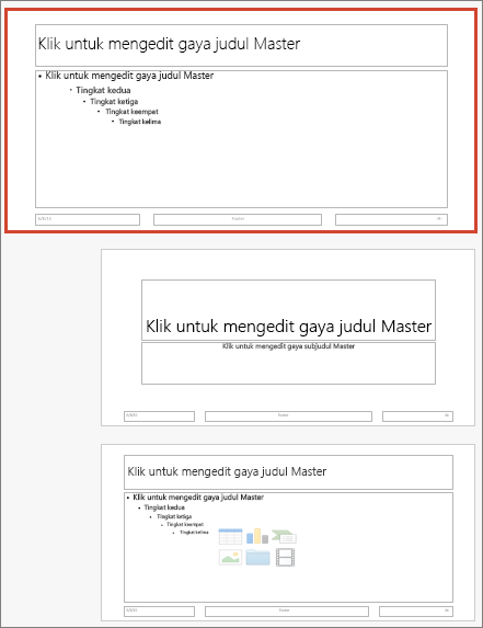 Master Slide PowerPoint untuk Mac