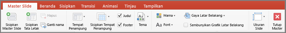 Master Slide PowerPoint untuk Mac