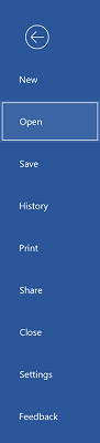 menu File