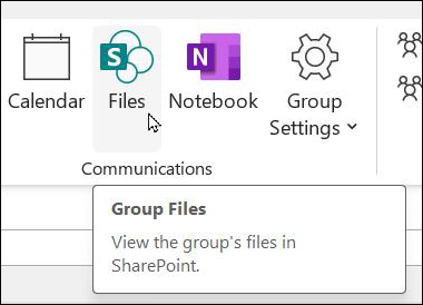 Selezionare Files sulla barra multifunzione di Outlook