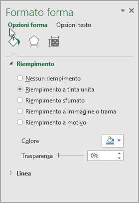 Formattare la forma SmartArt