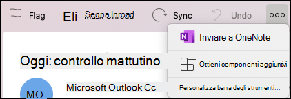 Menu Ottieni componenti aggiuntivi.