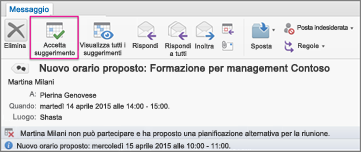 Nuova ora proposta