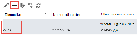 Remove phone from Outlook Web App