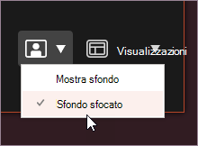 Sfoca sfondo