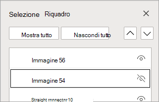 Elemento dell'elenco nascosto.