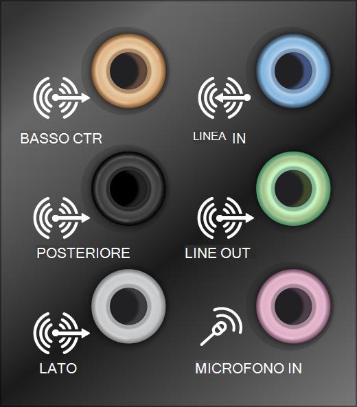 jack da 5 mm e cavi per impianti audio