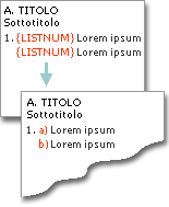 selezione di una lettera dall'indice contatti per visualizzare le persone i cui nomi iniziano con questa lettera