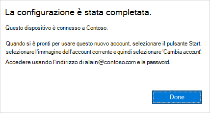 Il tuo schermo tutto impostato