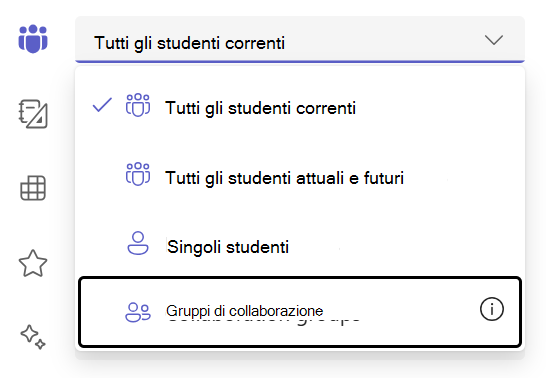 gruppi di studenti