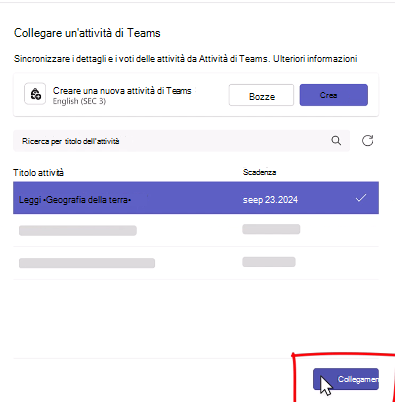 attività non collegate
