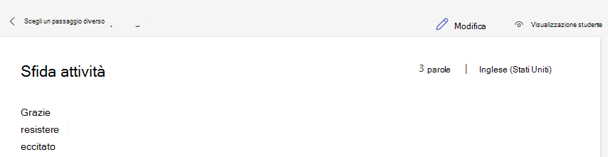 Screenshot che mostra la finestra di modifica.
