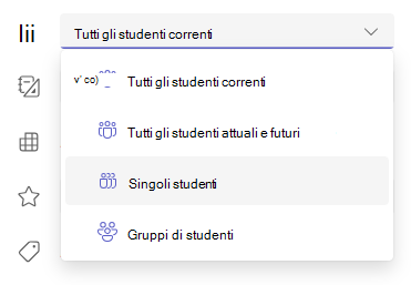 singoli studenti