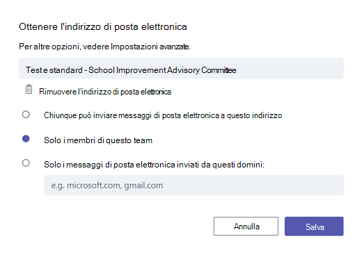 Usare la posta elettronica